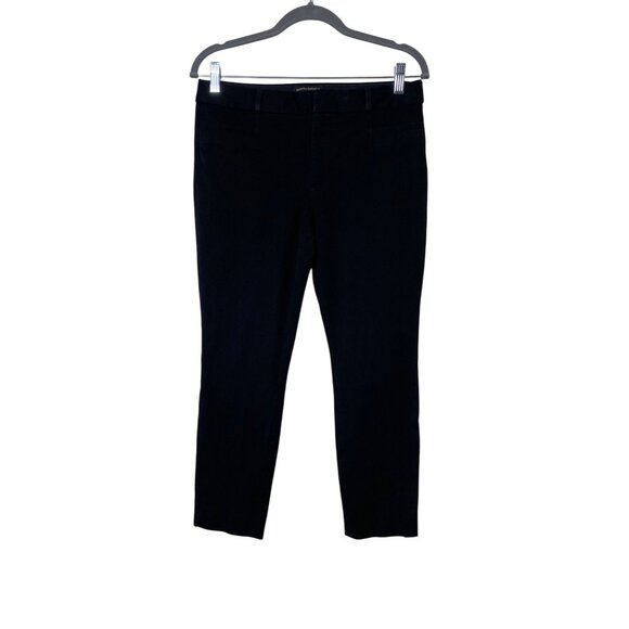 Banana Republic Sloan Womens Black Pants Size 8 Ankle Preppy Office Work School - Picture 1 of 12